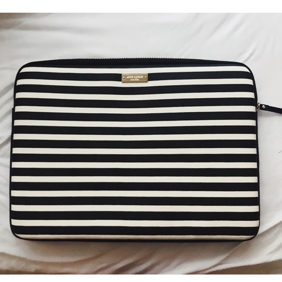 kate spade Handbags - Kate Spade Striped Laptop Case